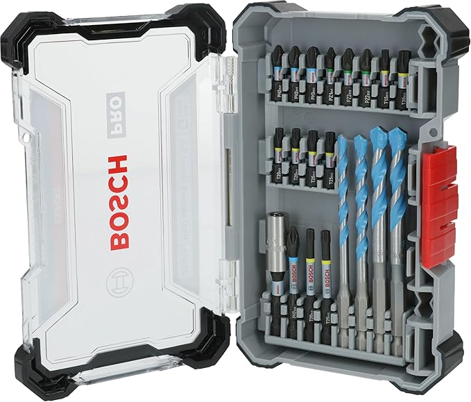 Bosch Kit PRO Impact & Multiconstruction com 20 Peças