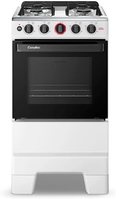 Fogão Esmaltec Ideal Super F4IAB 4 bocas