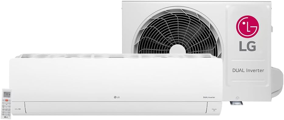 LG Dual Compact +IA Inverter 12.000 BTUs Frio (S3-Q12JAQAL) — 220V