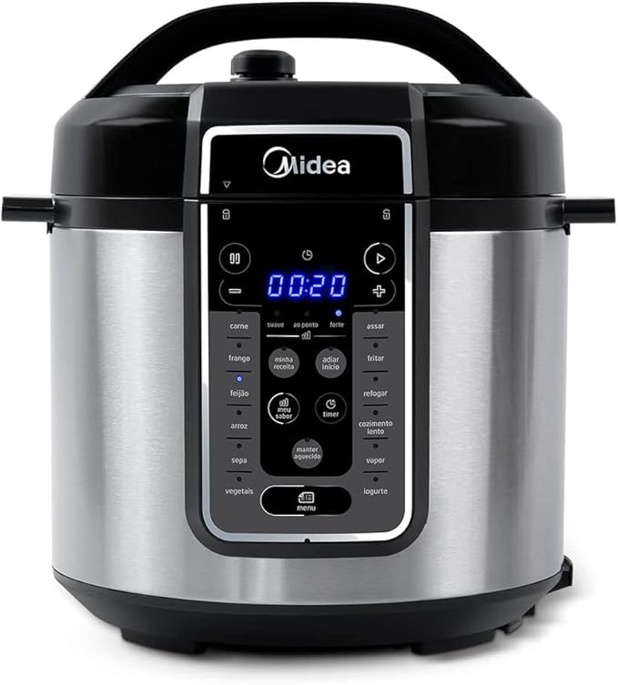 Panela de Pressão Elétrica Midea MasterSteam 6L