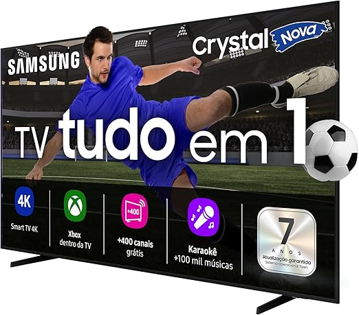 Samsung Smart TV 50" Crystal UHD 4K U8100F 2025 (UN50U8100FGXZD)